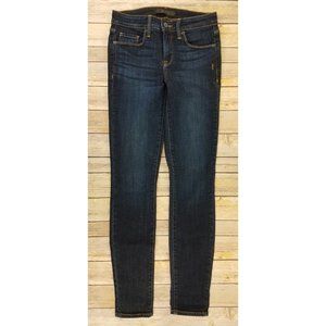 Genetic Denim Stem Women’s Jeans Mid-Rise Skinny Nostalgic Size 26x29 Blue B4